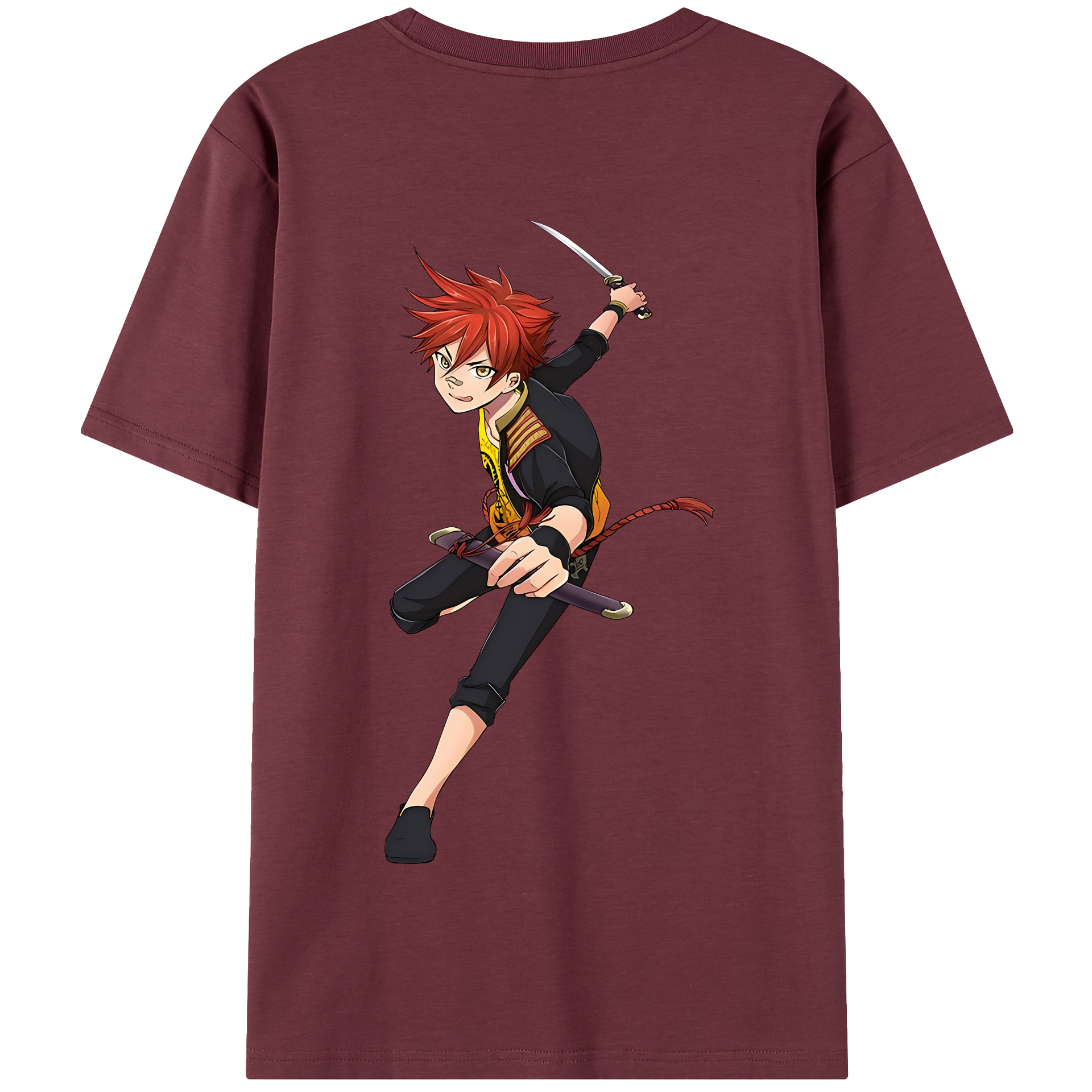 （画像用） 刀剣乱舞 Touken Ranbu 綿100％半袖Tシャツ（背面プリント）